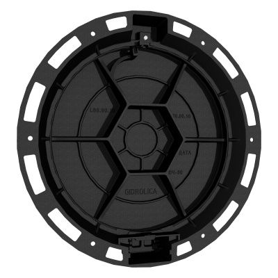 Люк чугунный Gidrolica Street СТ(Е600)-2-60 (водопроводная система)