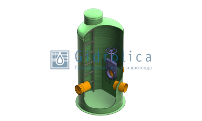 Gidrolica LOS-KK/колодец отбора проб/130/390