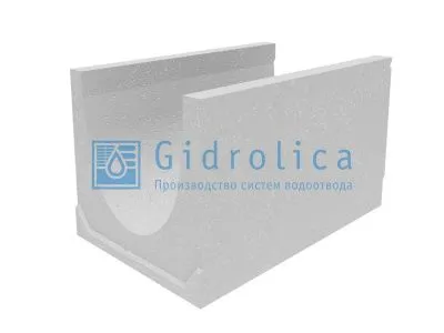 Лоток водоотводный бетонный коробчатый (СО-500мм), с водосливом КUв 100.65(50).45(36) - BGU-XL, № 0