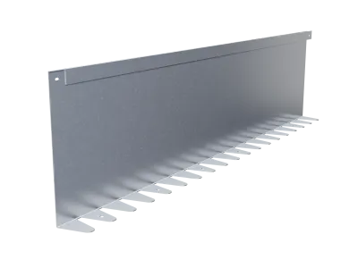 Бордюр Gidrolica Line Steel (Лайн Стил) L-образный из оцинкованной стали 1200х300х70х1,5мм