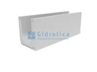 Лоток водоотводный бетонный коробчатый (СО-200мм), с уклоном 0,5% КUу 100.29,8(20).45,5(38,5) - BGU, № 32